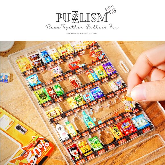 Infinite Snack Vending Machine Irregular Acrylic Puzzle - Picture 8 of 9